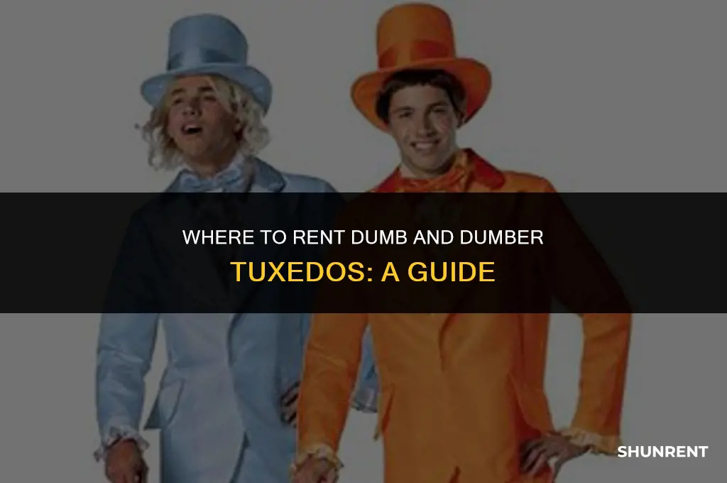 where to rent dumb and dumber tuxedos