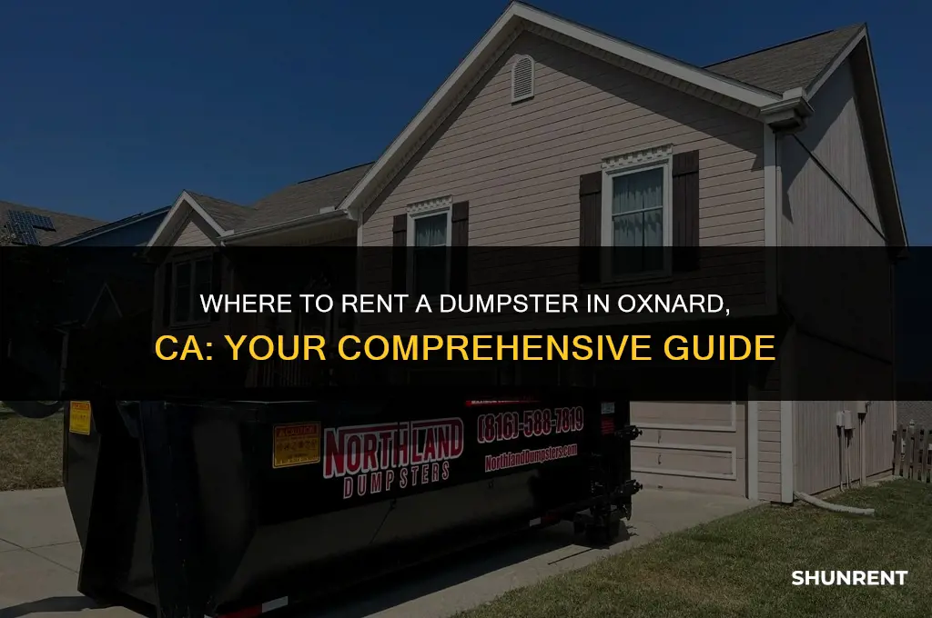 where to rent dumpster in oxnard ca