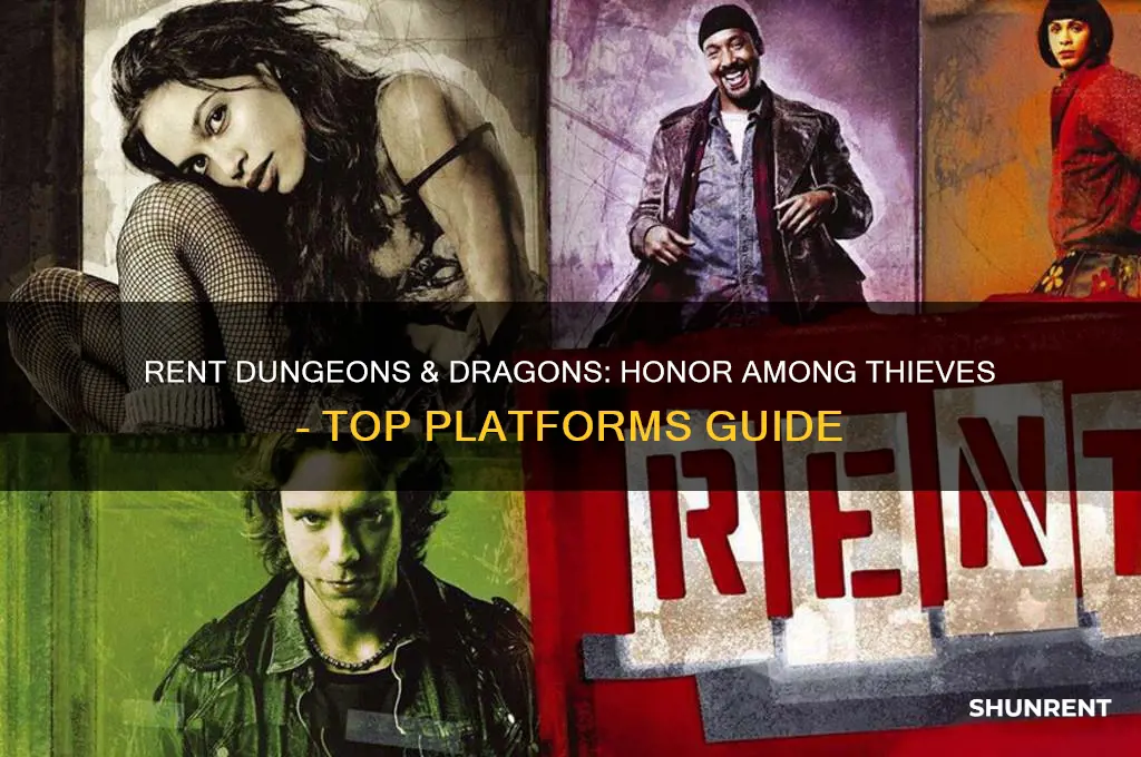 where to rent dungeons and dragons honor among thieves