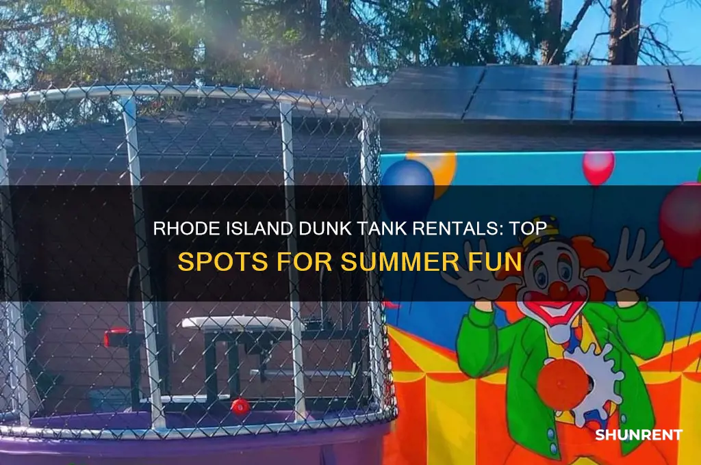 where to rent dunk tanks in rhode island