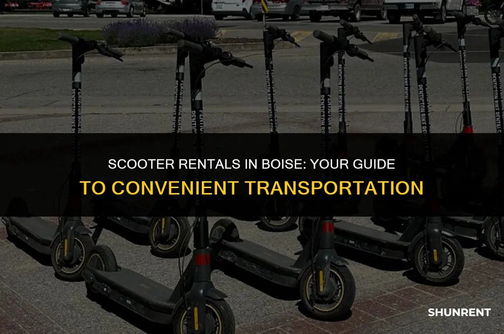 where to rent e scooters in boise