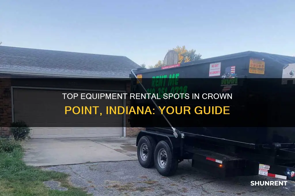 where to rent equipment in crown point indiana