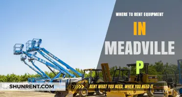 Where to Rent Equipment in Meadville: A Comprehensive Guide