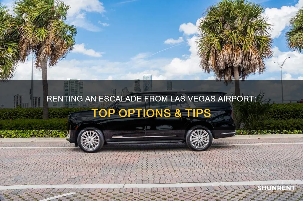 where to rent escalade from las vegas airport