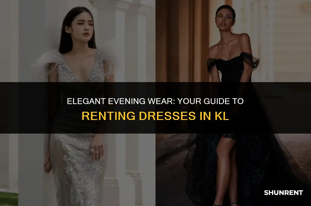 where to rent evening dress in kl