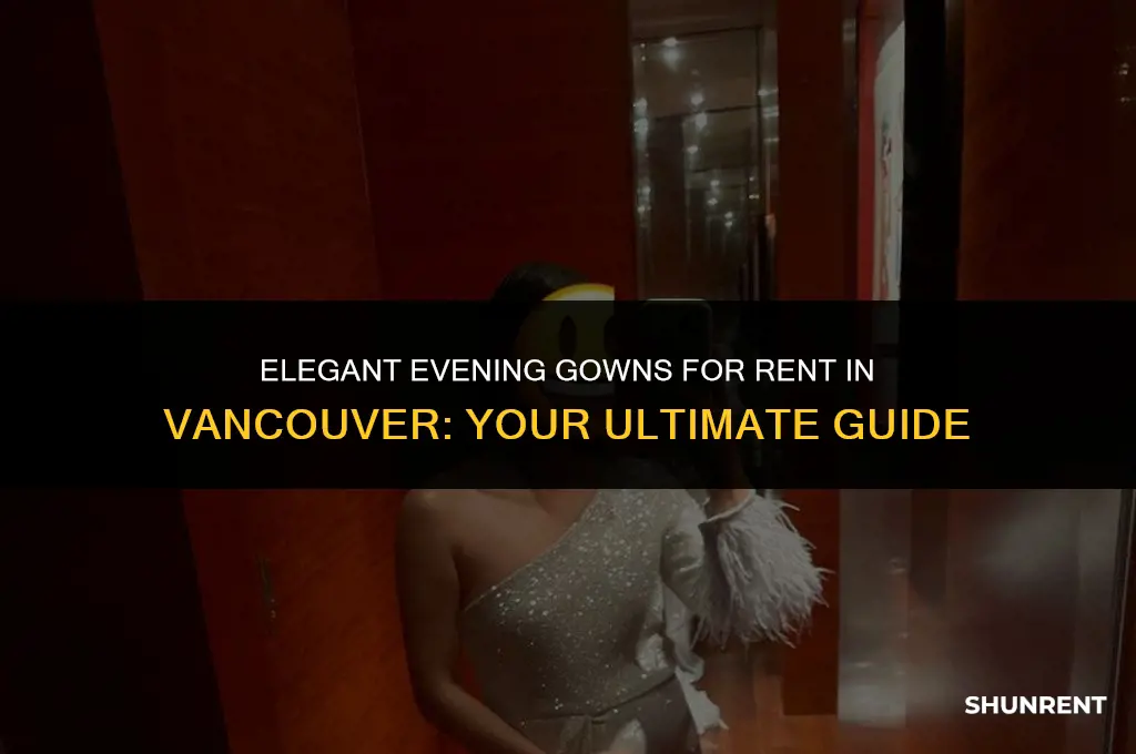where to rent evening gowns in vancouver