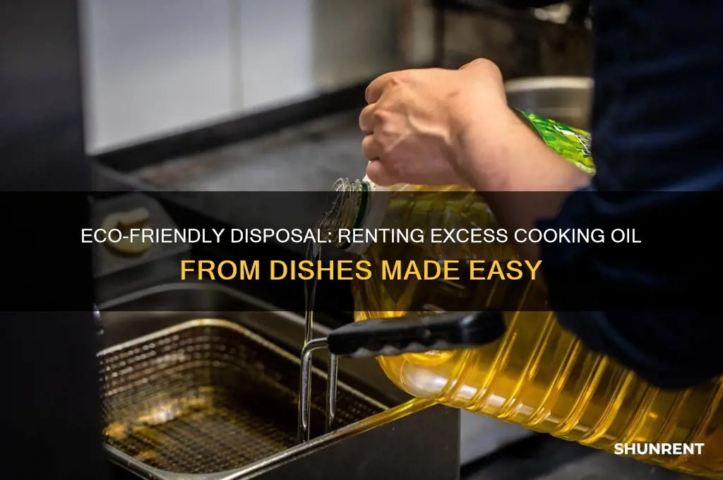 where to rent excess oil out from dishes