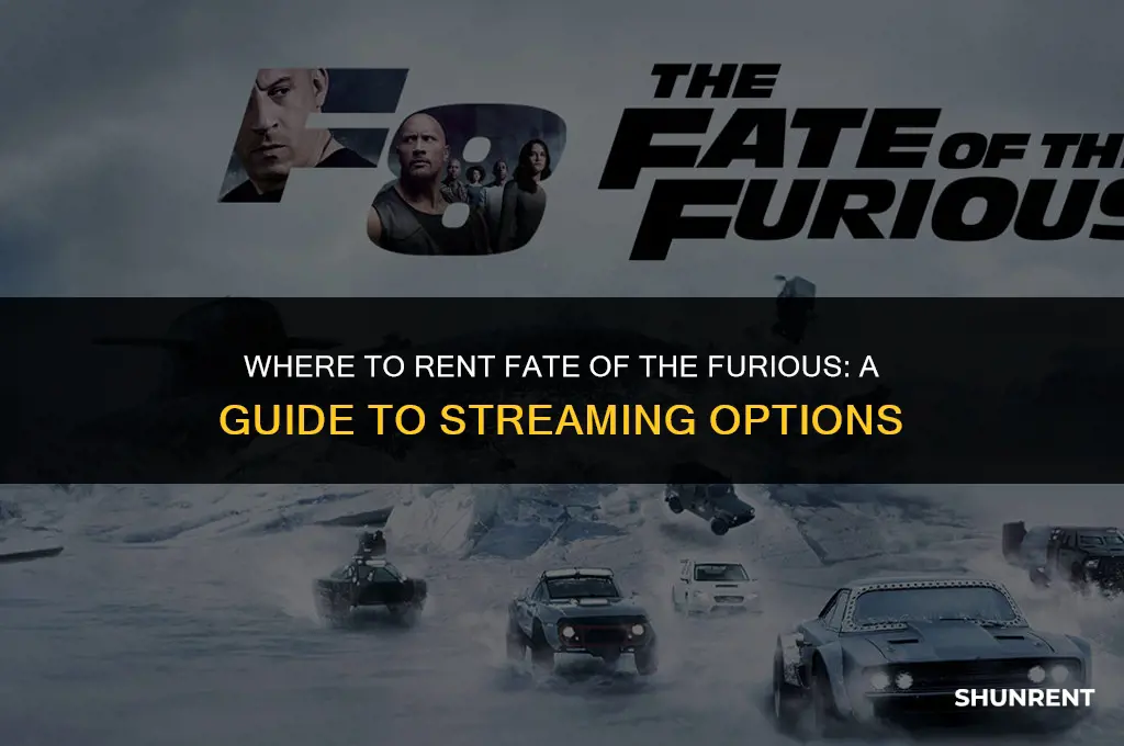 where to rent fate of the furious