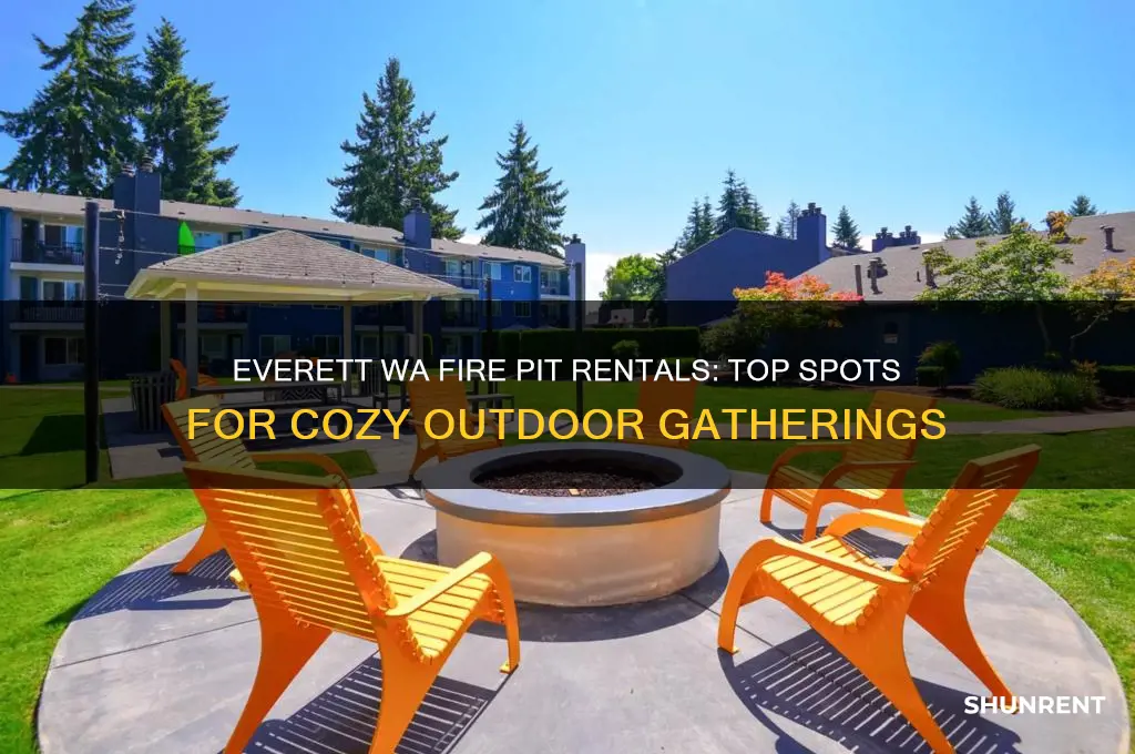 where to rent fire pits in everett wa