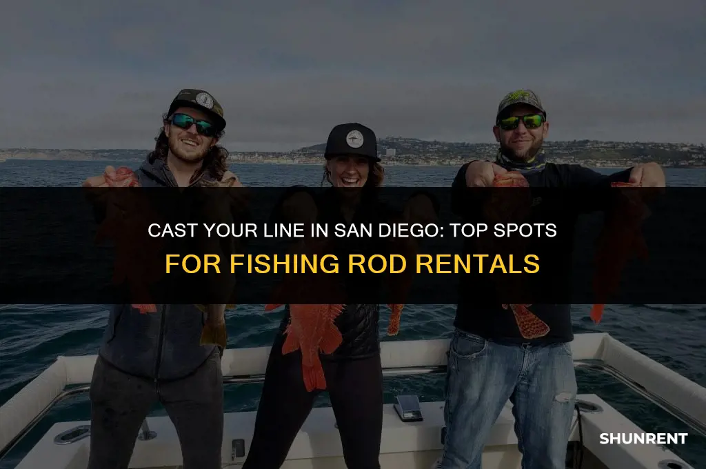 where to rent fishing rods san diego