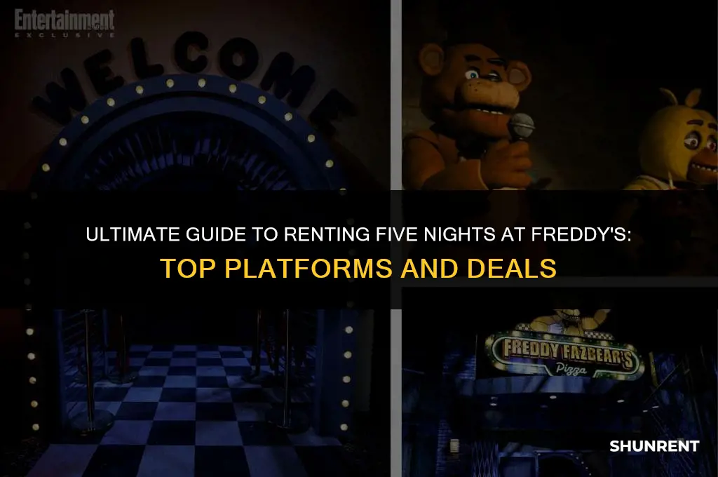 where to rent five nights at freddies