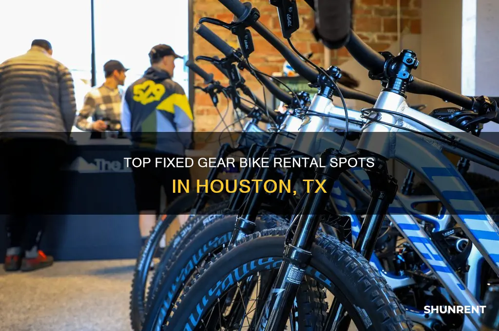 where to rent fixed gear bikes in houston tx