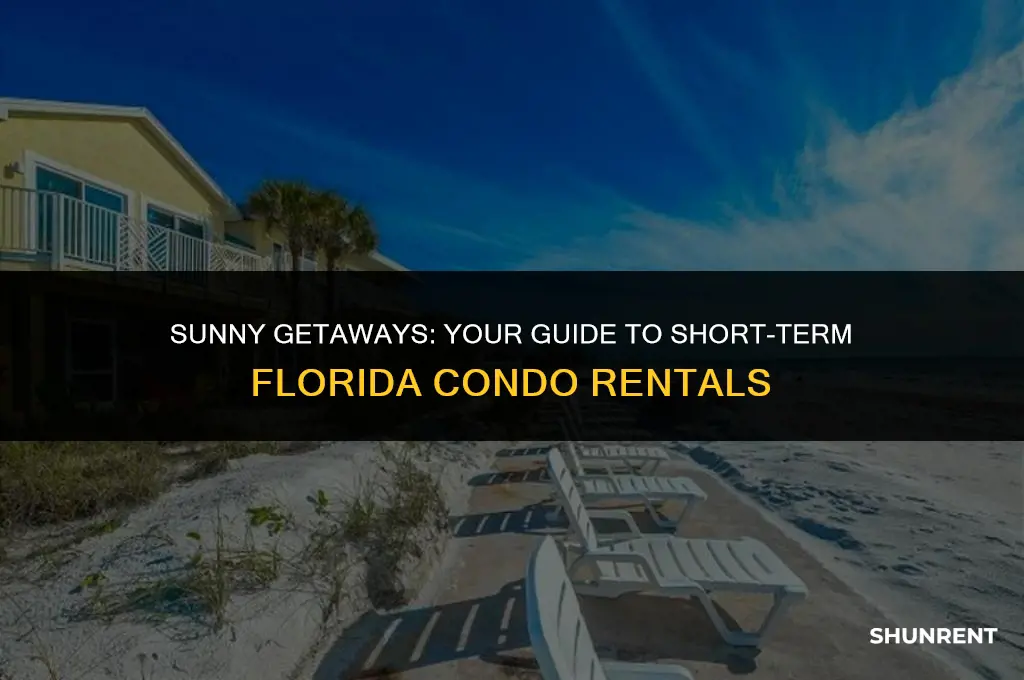 where to rent florida condos short term