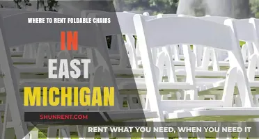 Top Foldable Chair Rental Options in East Michigan: Your Guide
