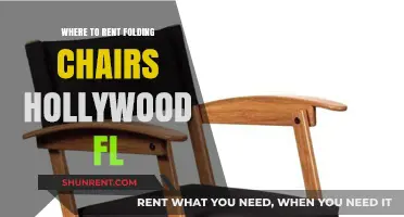Where to Rent Folding Chairs in Hollywood, FL: Top Options