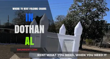 Top Folding Chair Rental Options in Dothan, AL: Your Guide