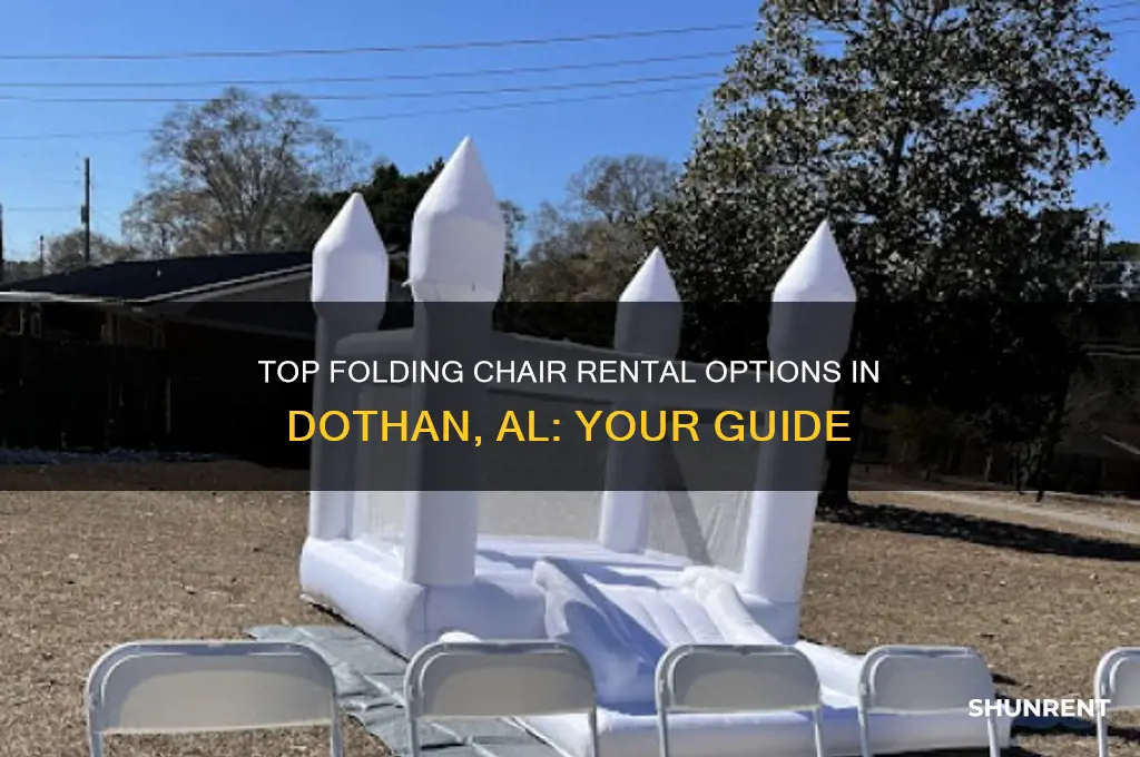 where to rent folding chairs in dothan al