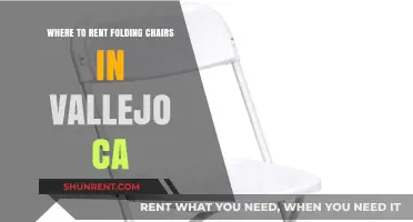 Top Folding Chair Rental Options in Vallejo, CA: Your Guide