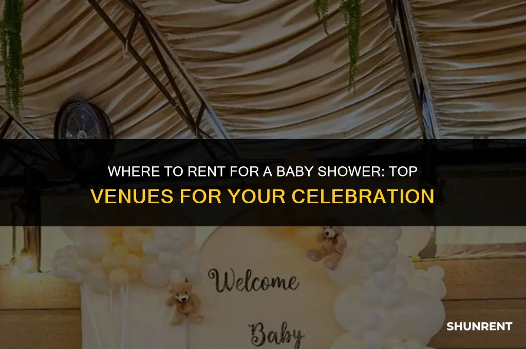 where to rent for a baby shower