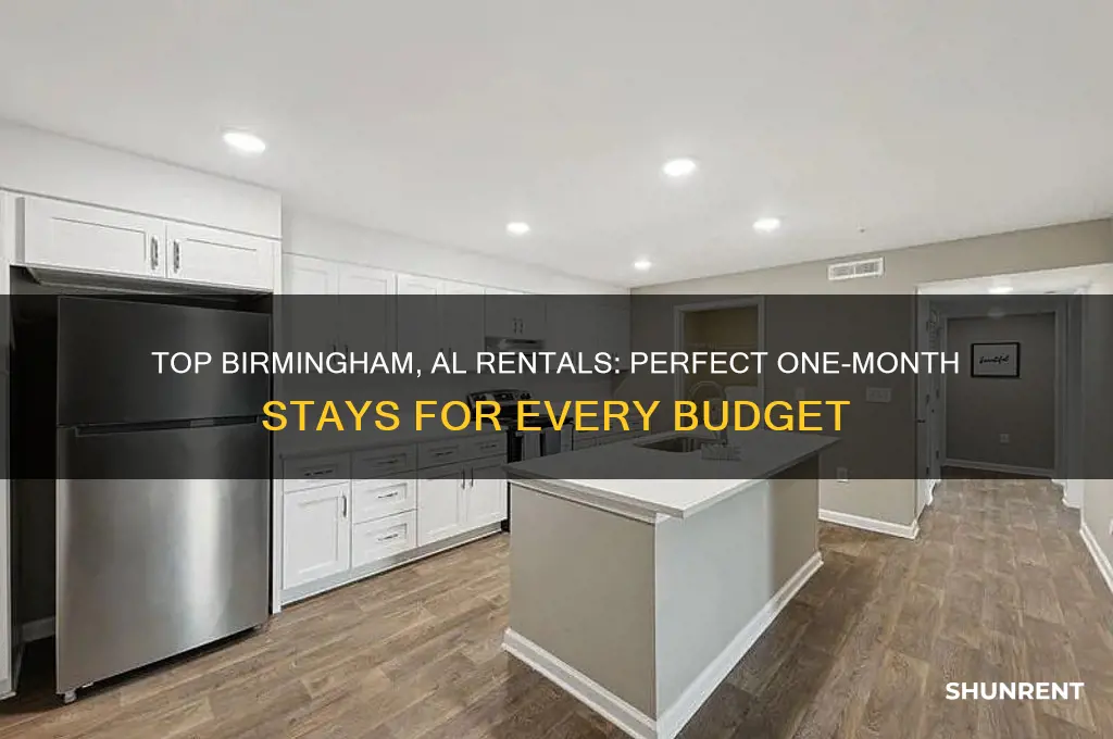 where to rent for one month in birmingham al