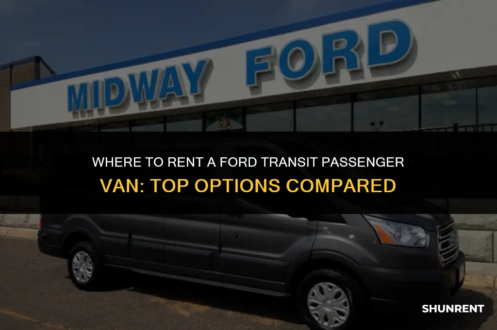 where to rent ford transit passenger van