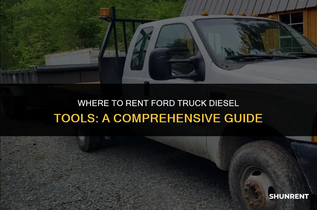 where to rent ford truck diesel tools