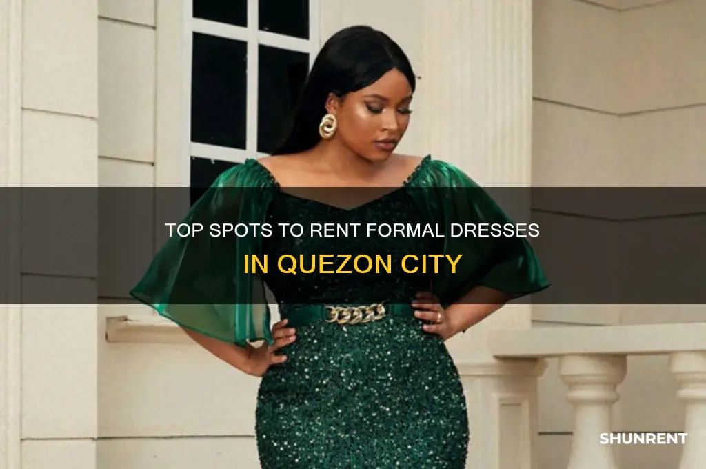 where to rent formal dresses in quezon city
