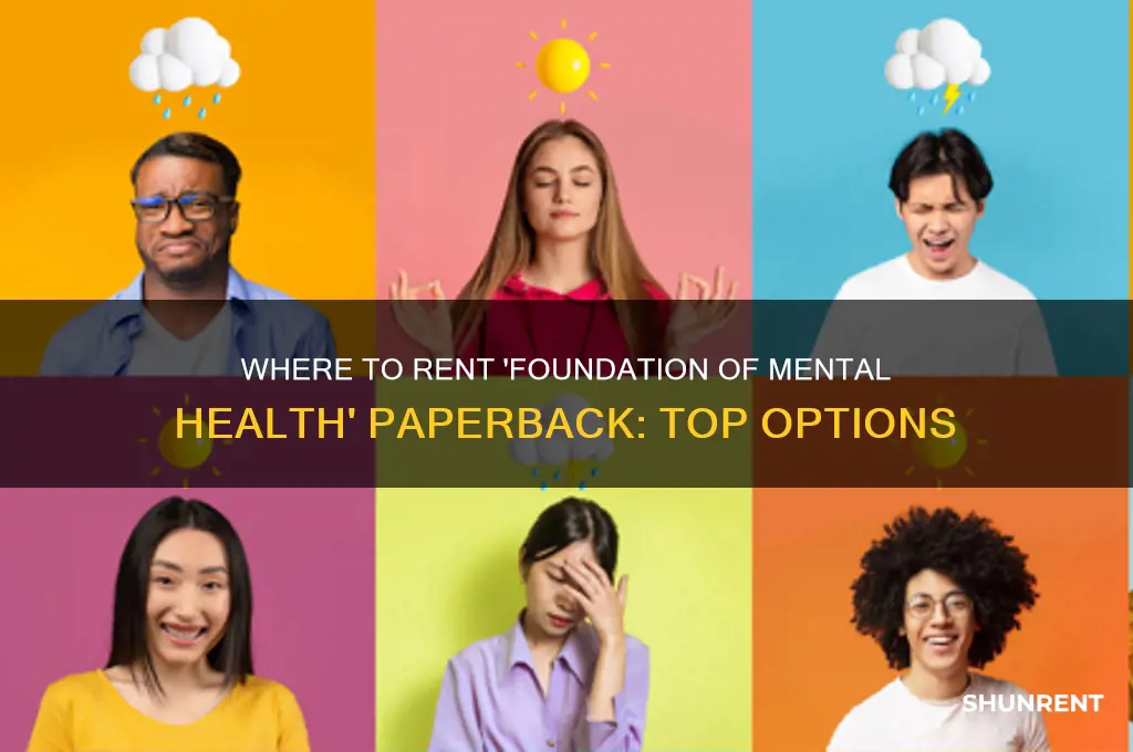 where to rent foundation of mental heath paperback