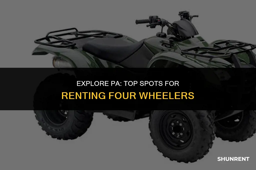 where to rent four wheelers in pa