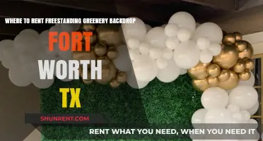 Rent Stunning Freestanding Greenery Backdrops in Fort Worth, TX