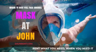 Rent Full Face Snorkel Masks at John's Top Locations