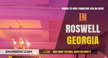 Top Furniture Rental Options for Events in Roswell, Georgia