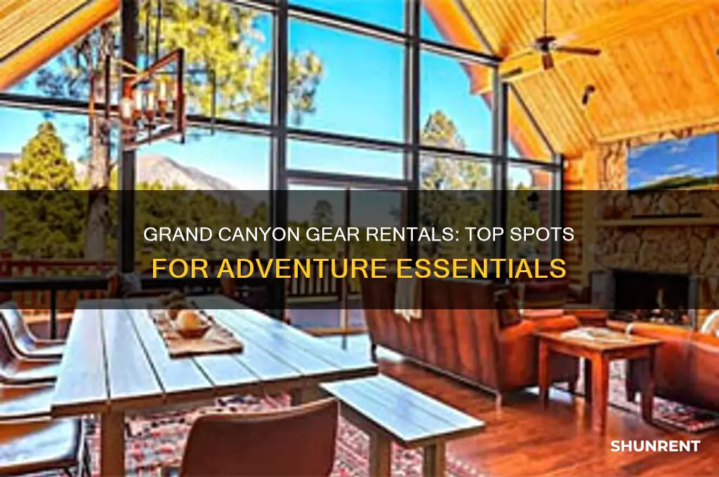 where to rent gear at the grand canyon