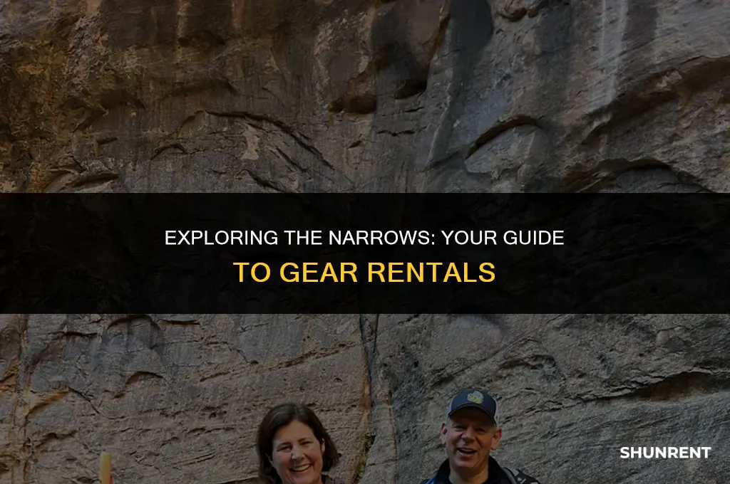 where to rent gear for the narrows