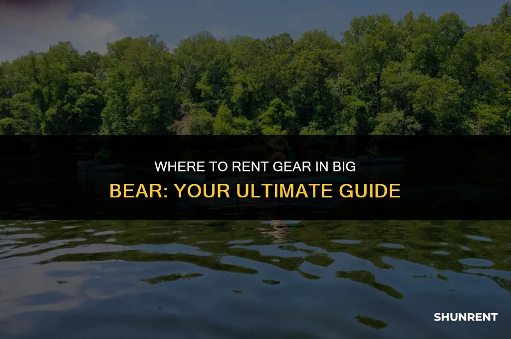where to rent gear in big bear