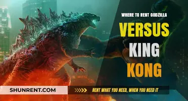 Epic Showdown: Where to Rent Godzilla vs. King Kong