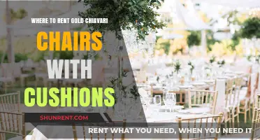 Rent Gold Chiavari Chairs with Cushions: Top Locations for Your Event
