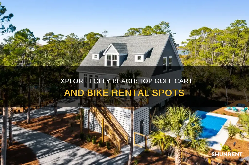 where to rent golf carts and bikes in folly beach