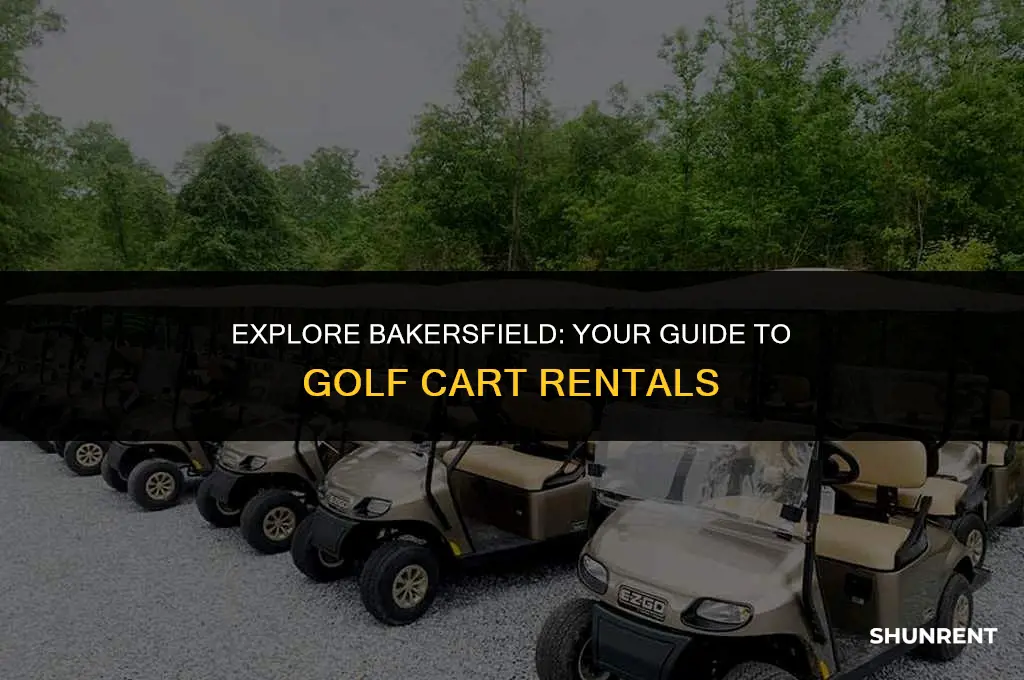 where to rent golf carts in bakersfield