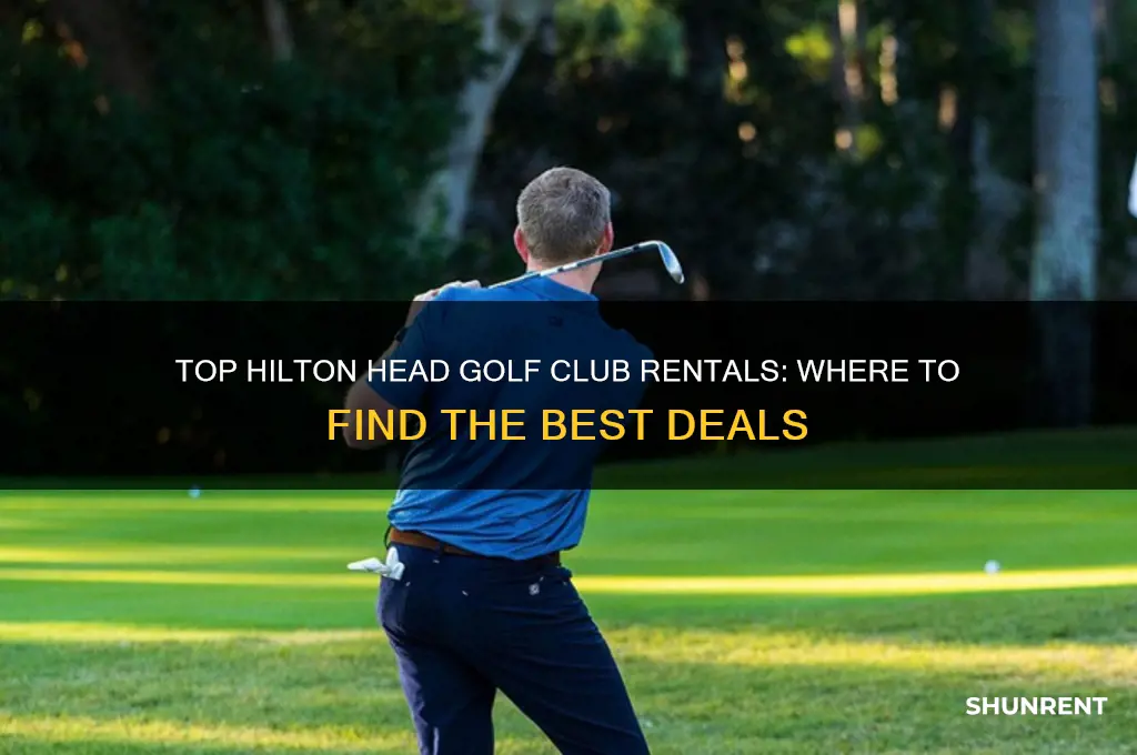 where to rent golf clubs in hilton head