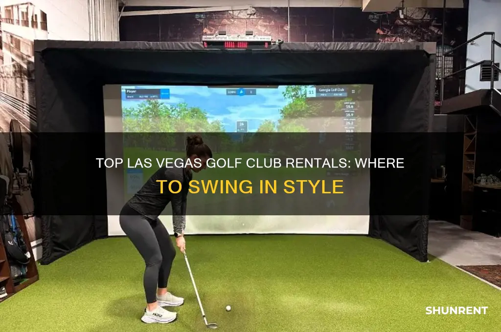where to rent golf clubs in las vegas