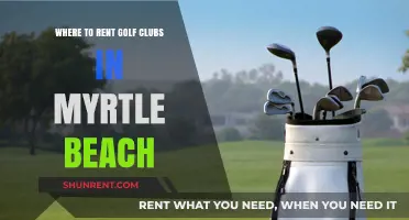 Top Myrtle Beach Golf Club Rental Spots for Your Game
