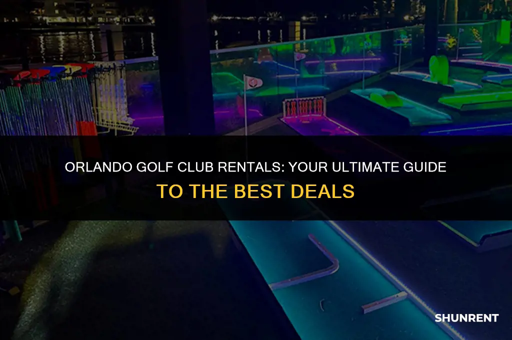 where to rent golf clubs in orlando
