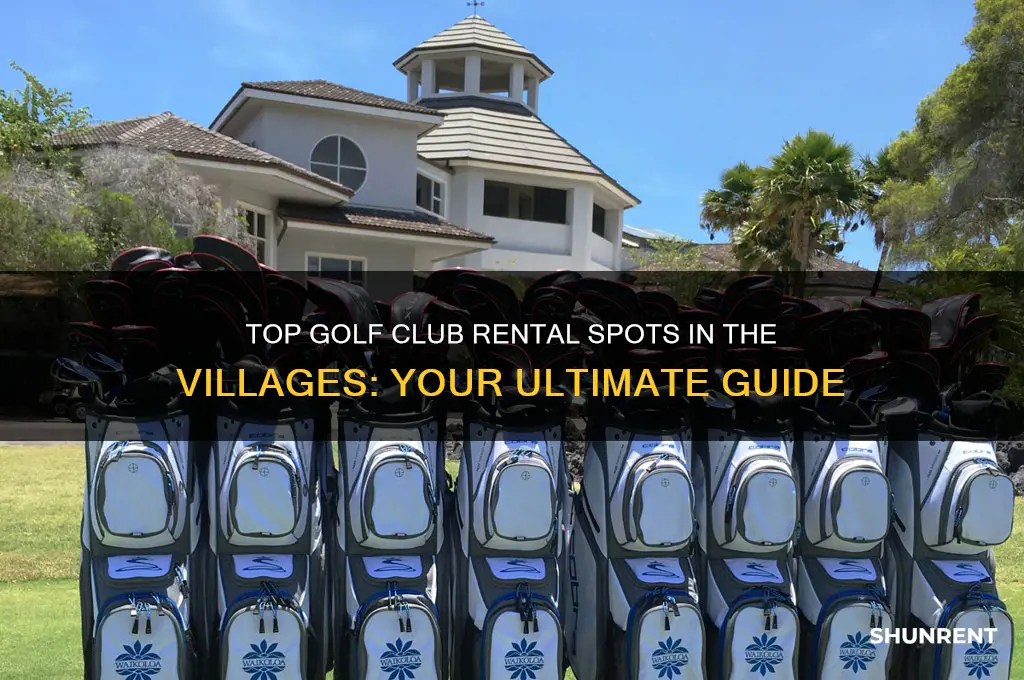 where to rent golf clubs in the villages