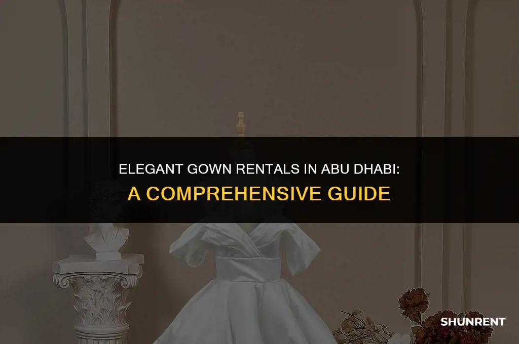 where to rent gown in abu dhabi