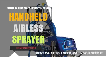 Renting the Graco Ultimate Corded Handheld Airless Sprayer: Top Locations