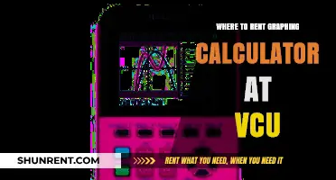 Where to Rent Graphing Calculators at VCU: A Comprehensive Guide