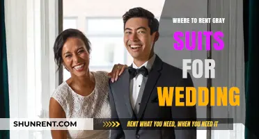 Elegant Options: Where to Rent Gray Suits for Your Wedding Day