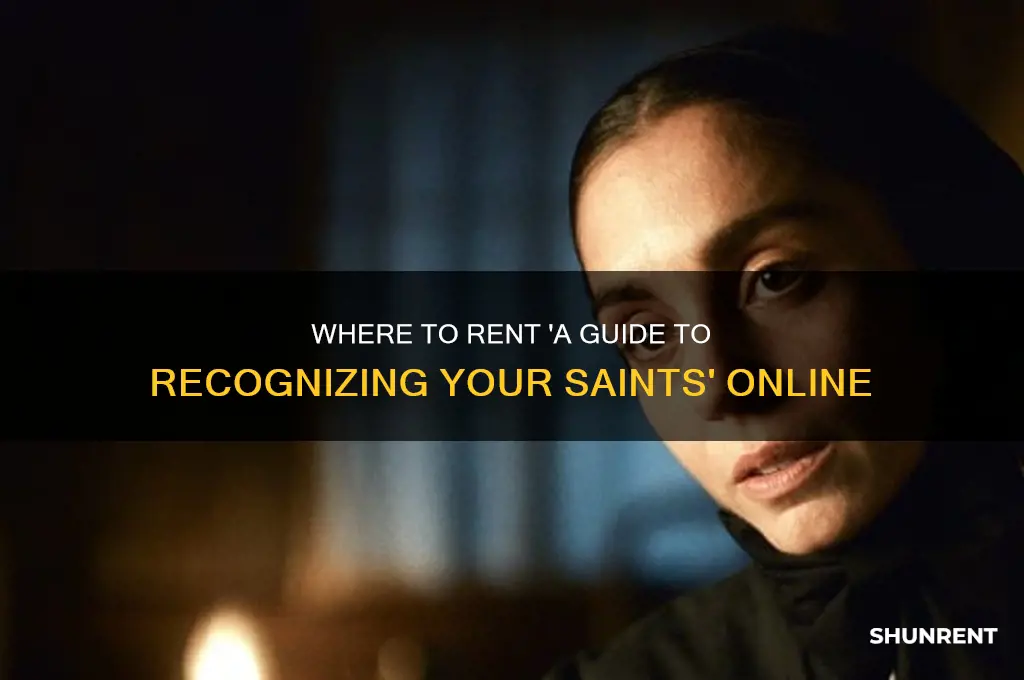 where to rent guide to recognizing your saints