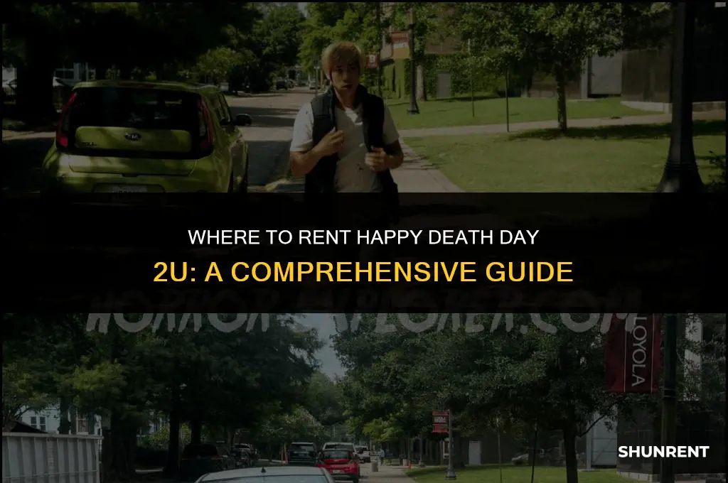 where to rent happy death day 2u
